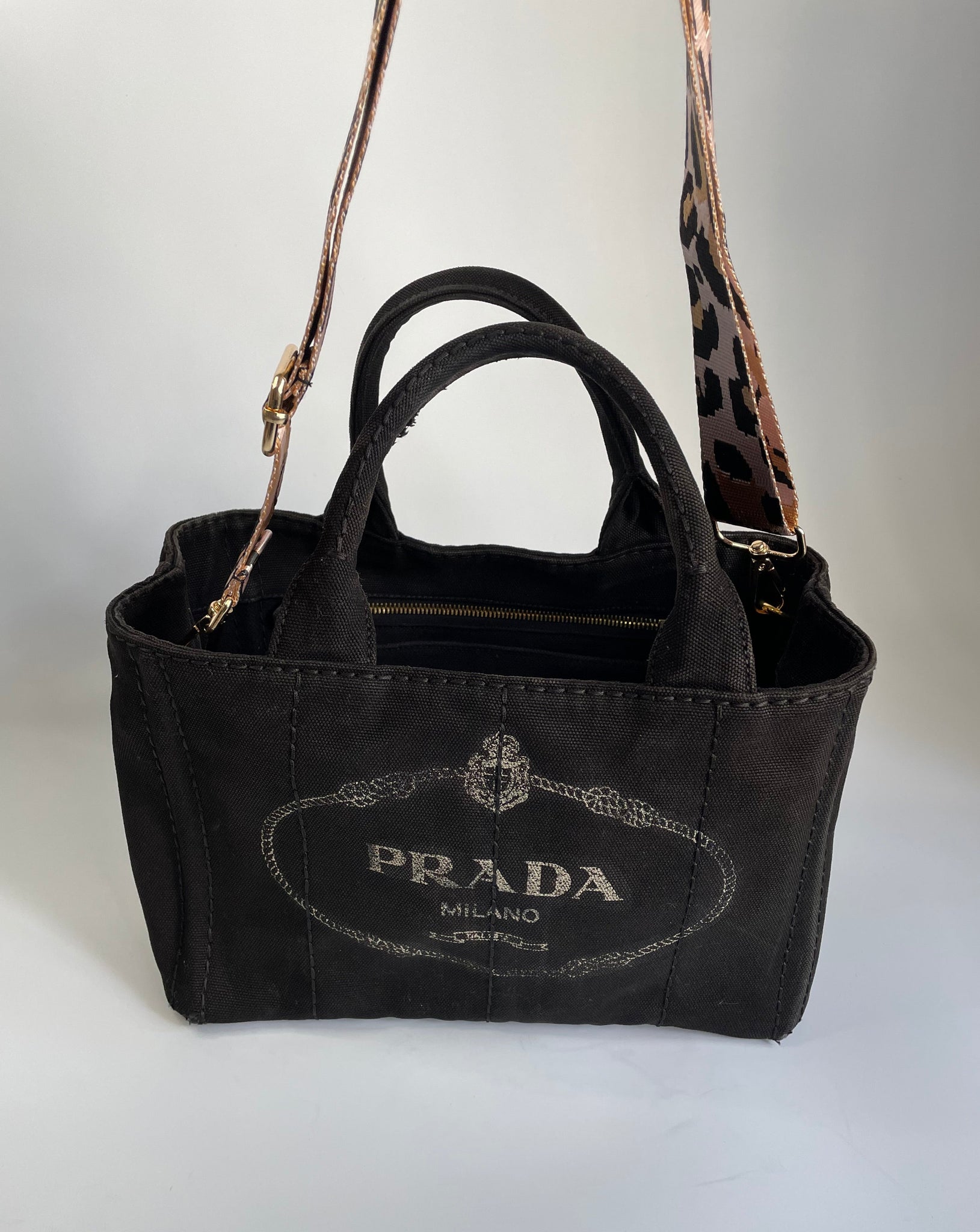 Prada 2way Convertible Tote Bag