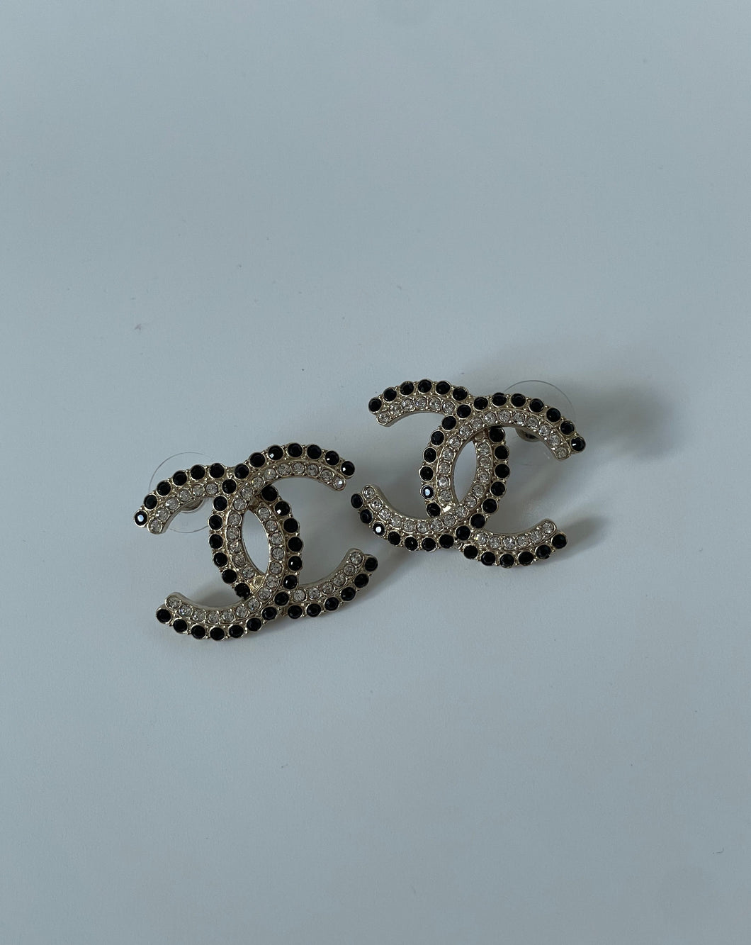 Chanel, Chanel earrings, Chanel studs, chanel earrings, Chanel stud earrings, Chanel jewlery, Preloved, preluxe, preloved chanel, 