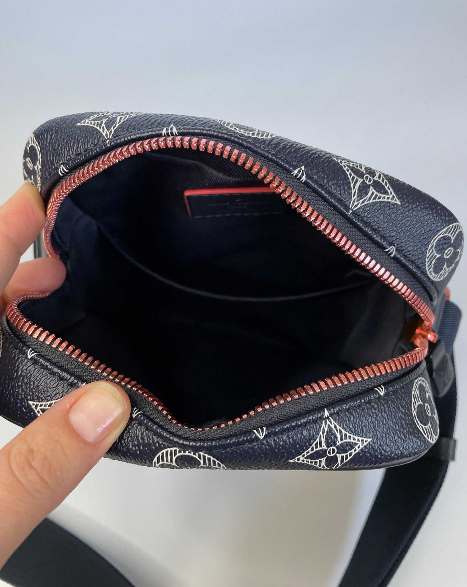 Louis Vuitton Monogram Danube Shoulder Cross Body Bag LV men's bag
