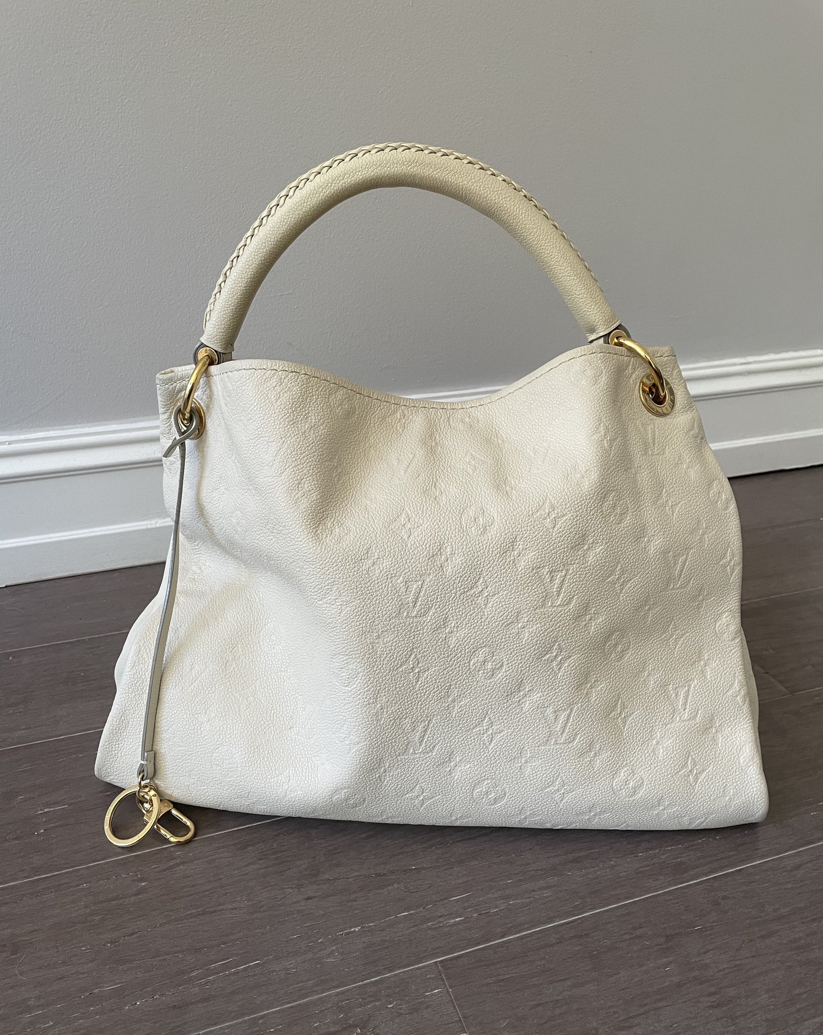 louis vuitton artsy empreinte-Louis Vuitton Artsy Empreinte Cream White  Handbag-RELOVE DELUXE