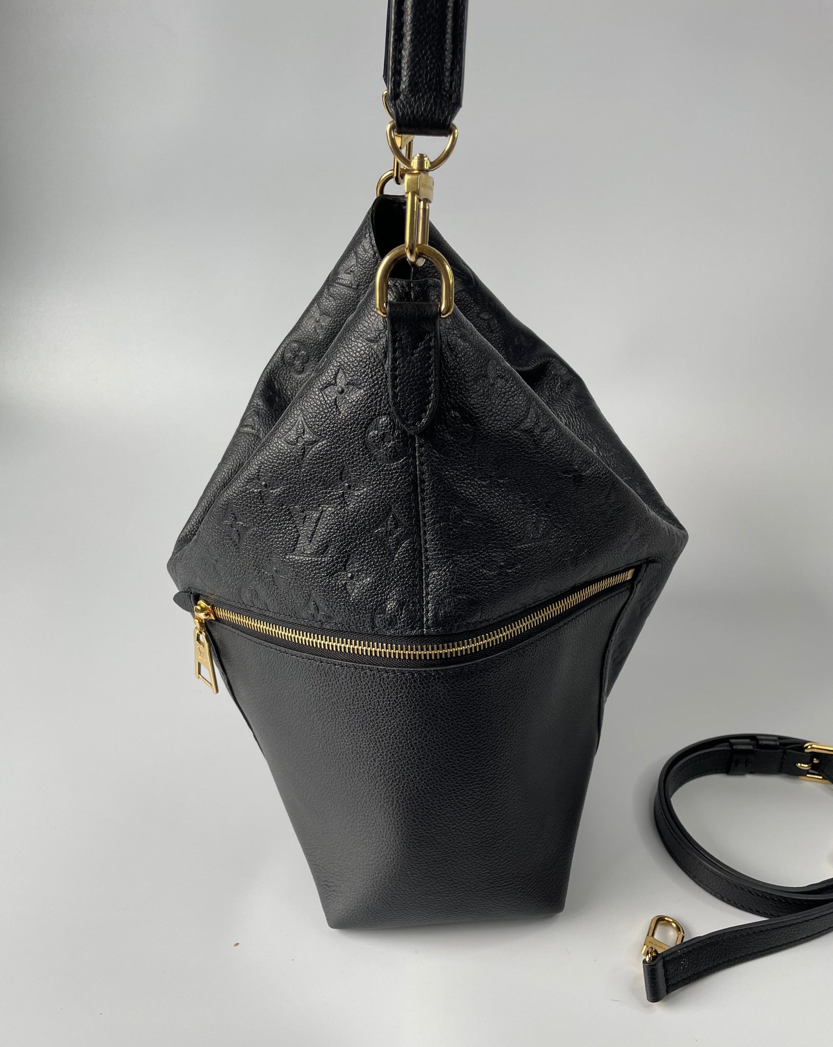 Louis Vuitton - Melie Monogram Empreinte Leather Noir