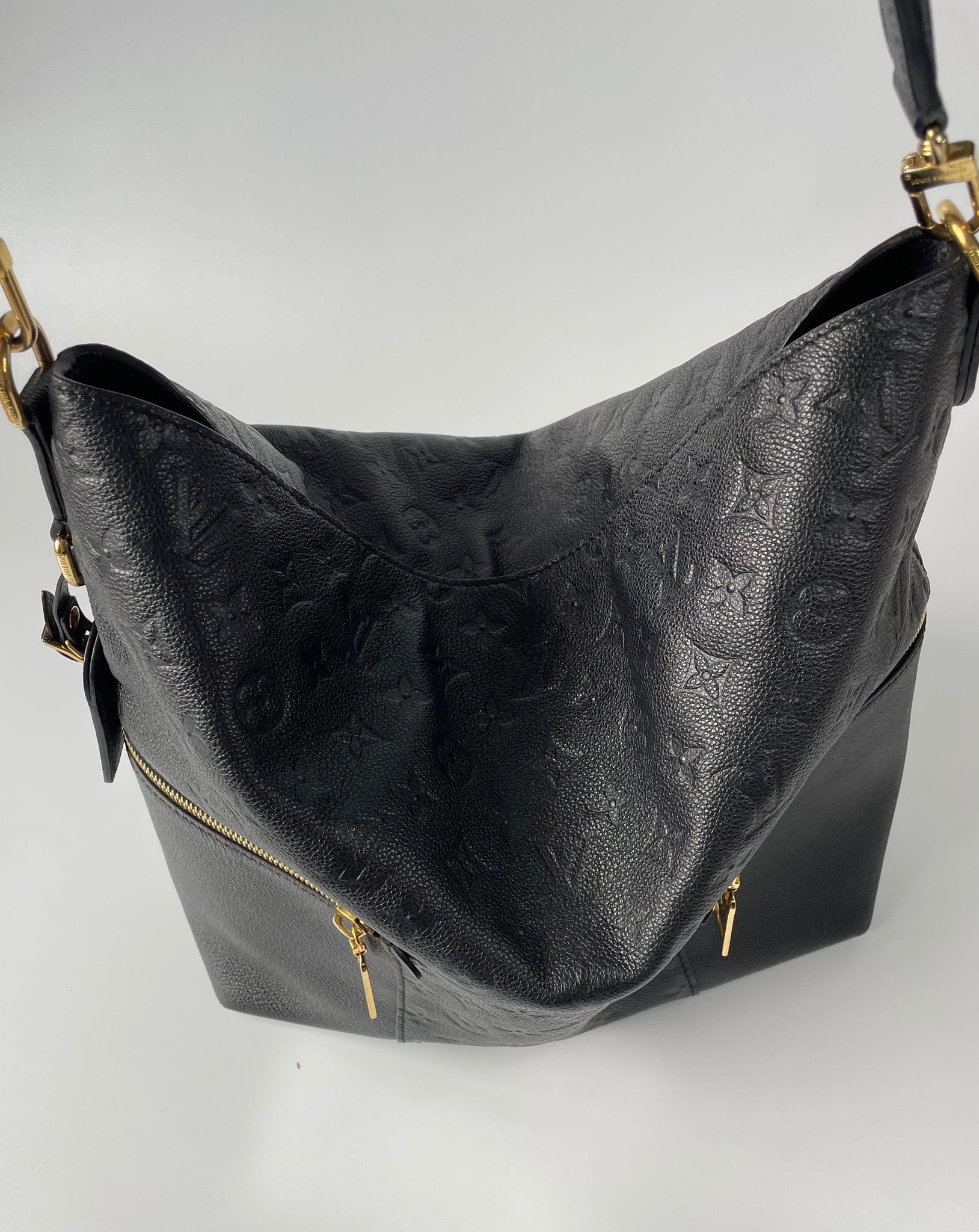 Louis Vuitton - Melie Monogram Empreinte Leather Black