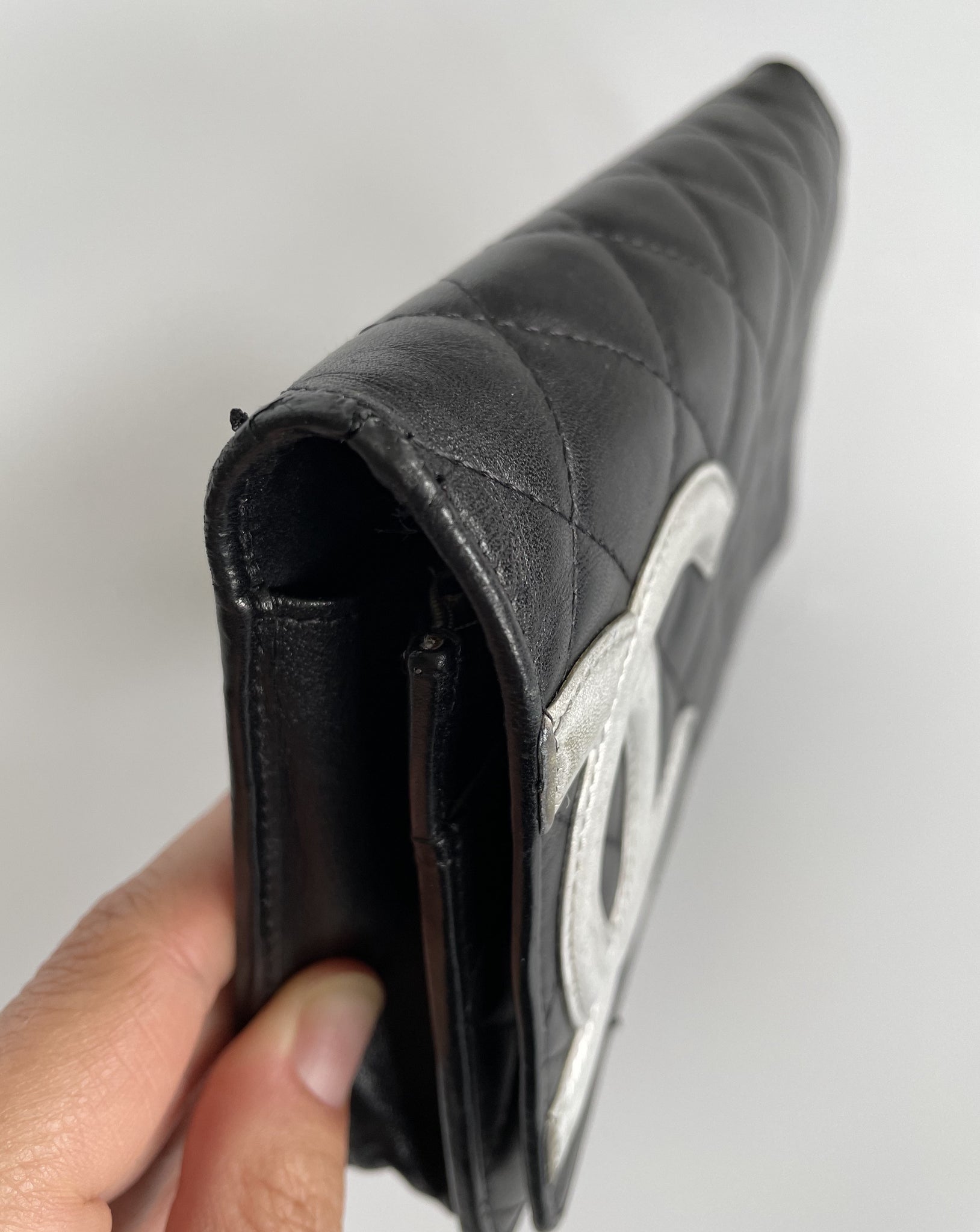 chanel wallet black