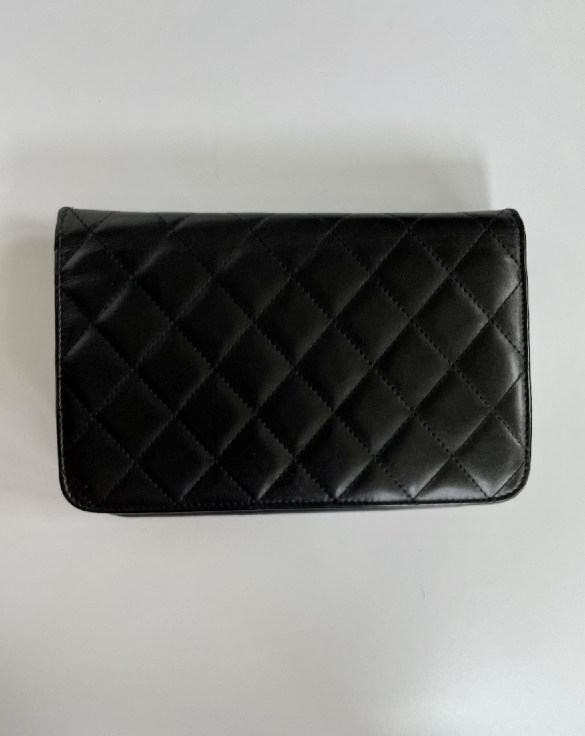 シャネル CAMBON WOC ウォレット オン チェーン CHANEL / CAMBON WALLET ON CHAIN / BLACK – PRELUXE