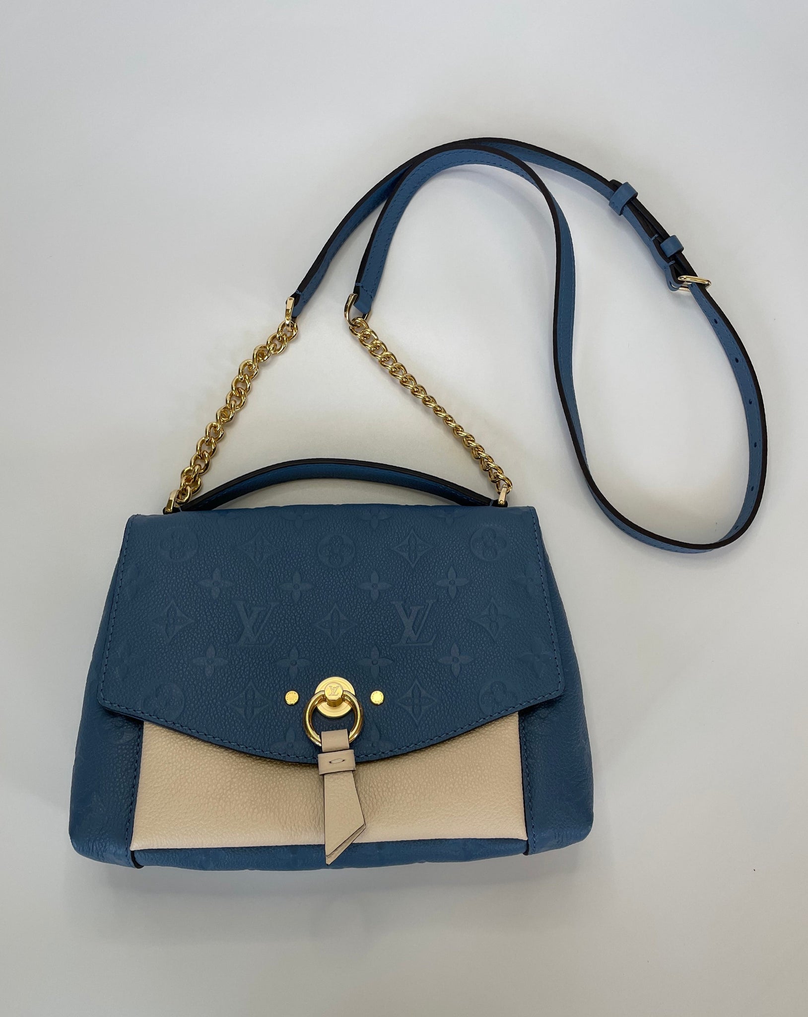 Blanche BB Louis Vuitton crossbody leather bag