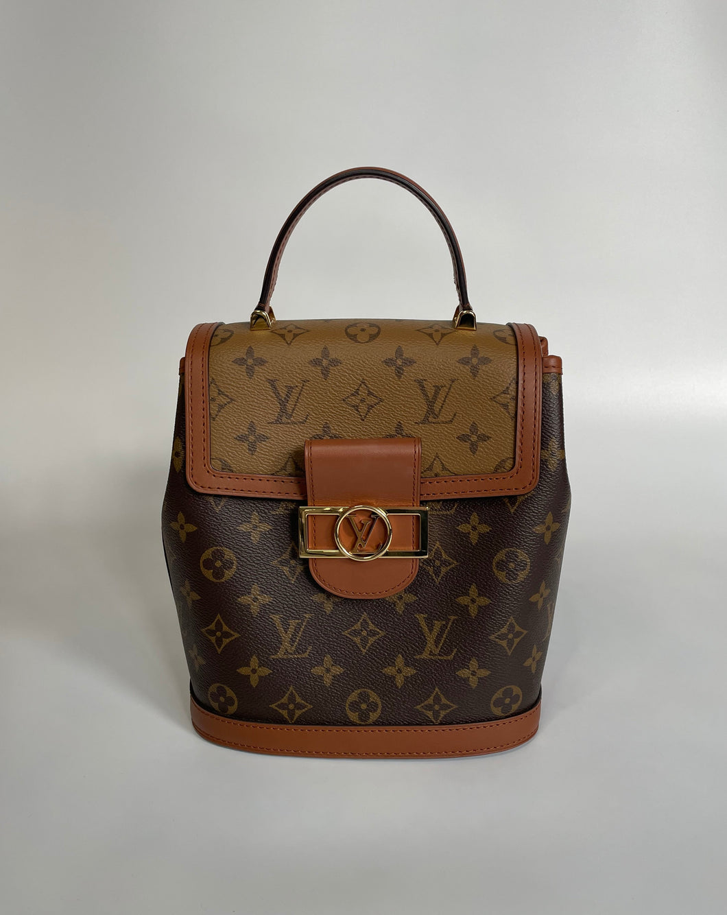 Louis Vuitton Dauphine mm, Blue, One Size