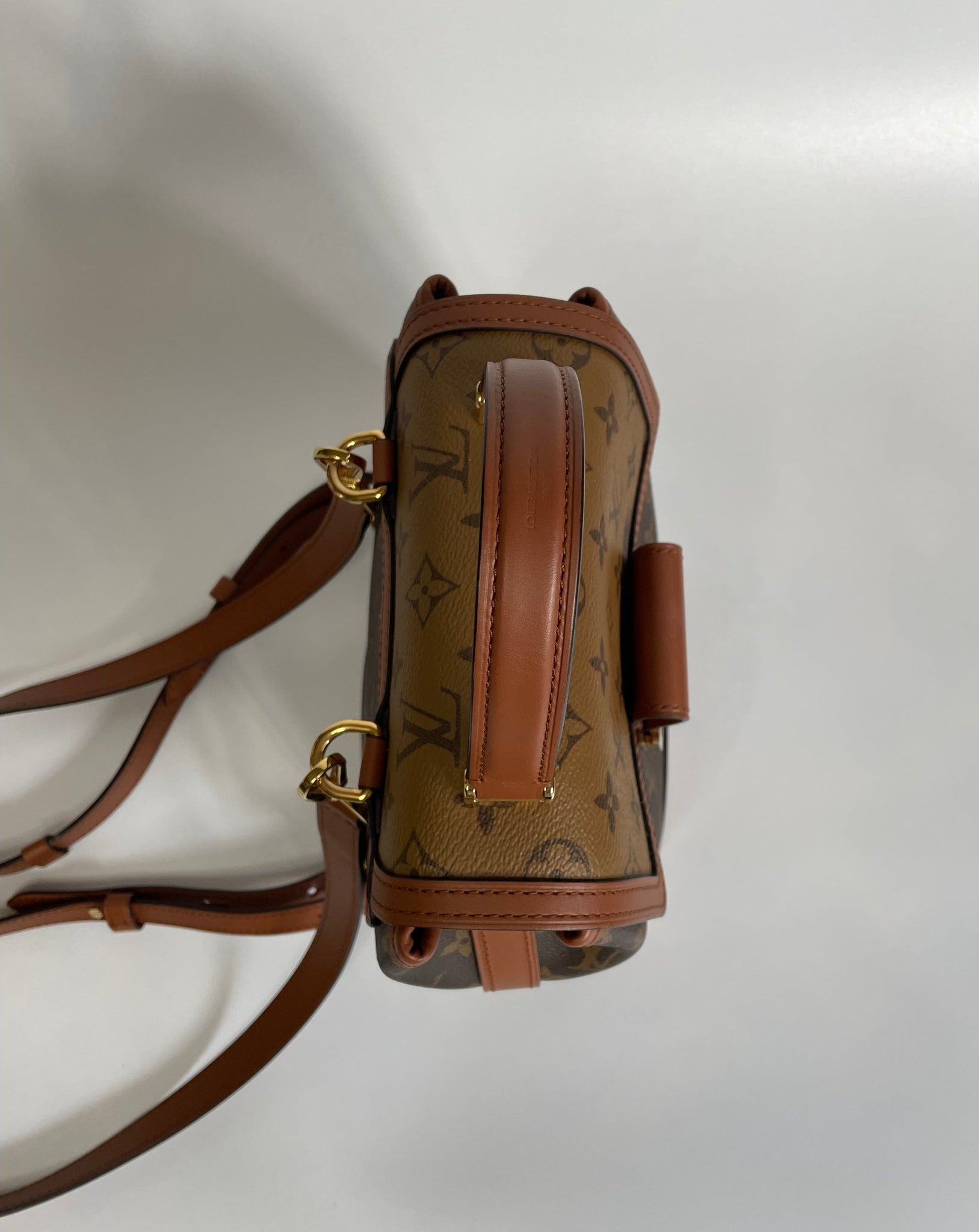 Louis Vuitton Monogram Reverse Dauphine Backpack PM - Brown Backpacks,  Handbags - LOU804810