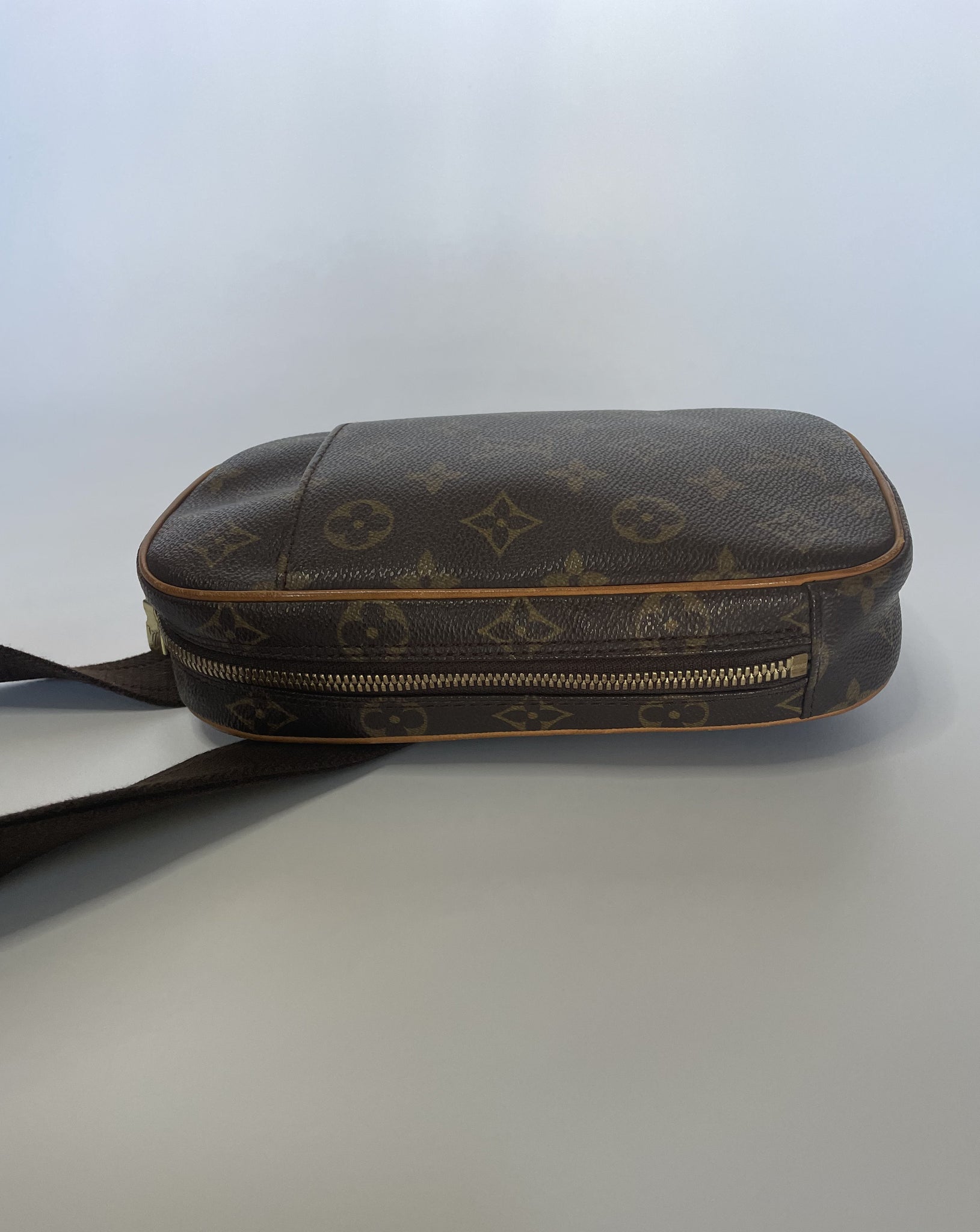 Louis Vuitton Monogram Pochette Gange - Brown Crossbody Bags, Handbags -  LOU138445